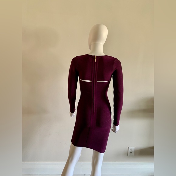 NWOT Marciano Kamille Bandage Dress in Sugar Plum Jewel - Picture 3 of 7